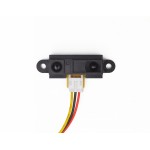 IR Distance Sensor GP2Y0A21YK0F (Sharp, Analog, 10-80 cm) | 101809 | Distance Sensors by www.smart-prototyping.com